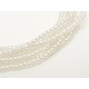 Perle Cerate in Vetro 3 mm Pale White - 50 Pz