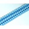 Perle Cerate in Vetro 4 mm Pearl Shell Nile Blue - 50 Pz