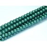 Perle Cerate in Vetro 4 mm Pearl Shell Peppermint - 50 Pz