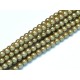 Perle Cerate in Vetro 4 mm Pearl Shell Topaz - 50 Pz
