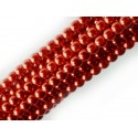 Perle Cerate in Vetro 4 mm Red 70498 - 50 Pz