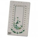 Mini Tavoletta per Perline BeadSmith 18x11 cm Colore Grigio - 1 pz