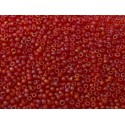 Rocailles Miyuki 8/0 Mat Tr. Red Orange AB - 10 g - cod. 0140FR