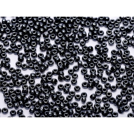 Rocailles Miyuki 8/0 Metallic Gunmetal - 10 g - cod. 0451