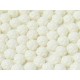 Cabochon Doppio Foro Rosetta 6 mm Pastel White - 10 pz