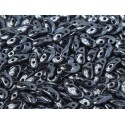 MOBYDUO® 3 x 8 mm Jet Hematite - 25 Pz