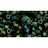 Hexagon Toho 8/0 Metallic Iris Green Brown - 10 g