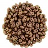 Miniduo 2 x 4 mm Polychrome Copper Rose - 5 g
