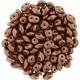 Superduo 2,5x5 mm Matte Metallic Bronze Copper - 10 g