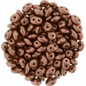 Superduo 2,5x5 mm Matte Metallic Bronze Copper - 10 g