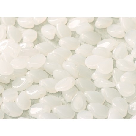 Perline Pip 5x7 mm Alabaster - 30 pz 