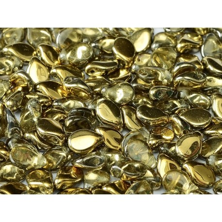 Perline Pip 5x7 mm Crystal Amber - 30 pz 