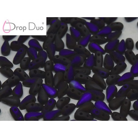 DropDuo 3 x 6 mm Jet Azuro Matted - 40 Pz