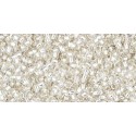 Rocailles Toho 15/0 Silver-Lined Crystal - 10 g