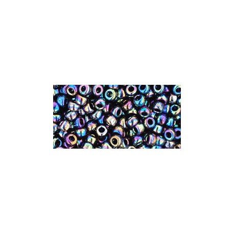Rocailles Toho 8/0 Metallic Rainbow Iris - 10 g