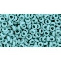 Demi Round Toho 8/0 Opaque Turquoise - 10 g