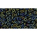 Demi Round Toho 8/0 Metallic Iris Green Brown - 10 g