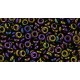 Demi Round Toho 8/0 Metallic Iris Purple - 10 g