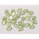 Perline Pip 5x7 mm Alabaster Mint Luster - 30 pz 