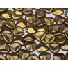 Perline Rose Petals 8x7 mm Metallic Mix - 40 pz 