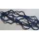 Rondelle Sfaccettate in Vetro 3 x 2 mm Royal Blue 1/2 AB - 1 Filo da circa 38 cm