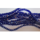 Rondelle Sfaccettate in Vetro 4x3 mm Blue Luster - 1 Filo da circa 40 cm