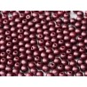 Perle Tonde in Vetro di Boemia 3 mm Pastel Burgundy - 5 0 Pz