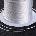 Filo Elastico Bianco 0,8 mm - Bobina 10 m