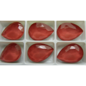 Cabochon Goccia Vetro 13x18 mm Crystal Peach - 1 pz
