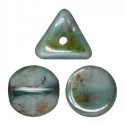 Ilos® par Puca® 5x5 mm Opaque Mix Blue Green Ceramic Look - 10 g