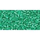Rocailles Toho 15/0 Silver-Lined Dark Peridot