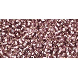 Rocailles Toho 15/0 Silver-Lined Light Amethyst