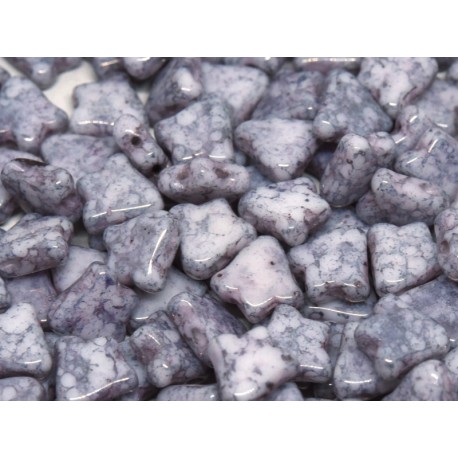 2-hole Bell 8 x 5 mm Opaque Teracota Copper - 20 Pz