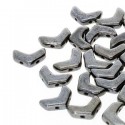 Chevron Duo 10 x 4 mm Hematite - 15 Pz