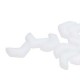 Chevron Duo 10 x 4 mm White Alabaster - 15 Pz