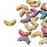 Chevron Duo 10 x 4 mm Violet Rainbow - 15 Pz