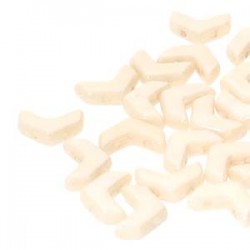 Chevron Duo 10 x 4 mm Opaque Champagne Luster - 15 Pz