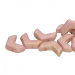 Chevron Duo 10 x 4 mm Opaque Red Luster - 15 Pz