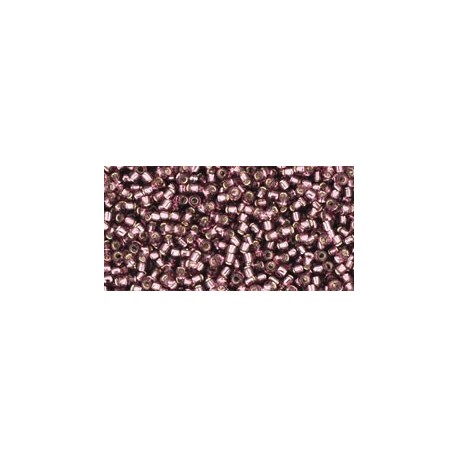 Rocailles Toho 15/0 Silver-Lined Medium Amethyst