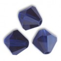 Swarovski Bicone 5328 6 mm Dark Indigo - 10 pcs