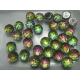 Baroque Cabochon 2 Fori 7 mm Backlit Utopia - 10 pz