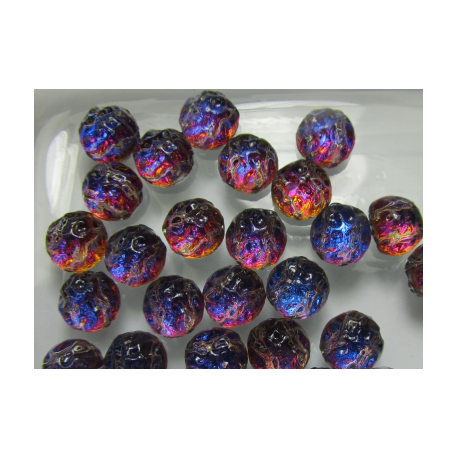 Baroque Cabochon 2 Fori 7 mm Backlit Vapor - 10 pz