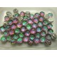 Baroque Cabochon 2 Fori 7 mm Backlit Spectrum - 10 pz