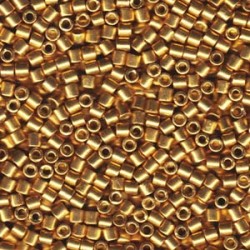 Delica Miyuki 10/0 Duracoat Galvanized Gold - 5 g