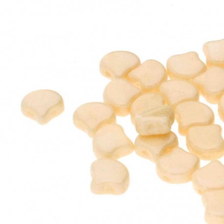 Ginkgo Leaf Bead 7,5 x 7,5 mm Crystal AB - 5 g