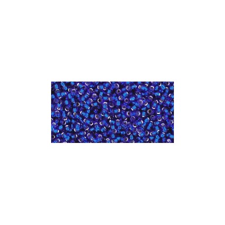 Rocailles Toho 15/0 Silver-Lined Cobalt