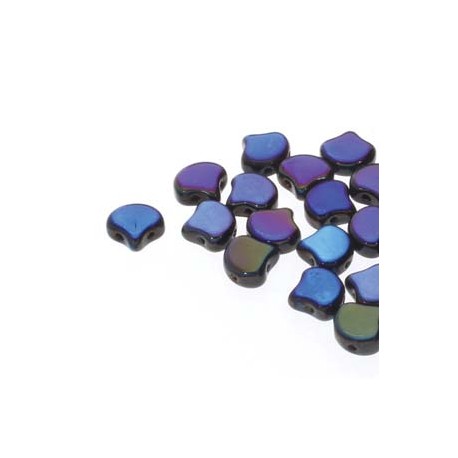 Ginkgo Leaf Bead 7,5 x 7,5 mm Crystal AB - 5 g