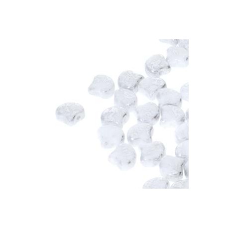 Ginkgo Leaf Bead 7,5 x 7,5 mm Matte Metallic Bronze Iris - 5 g