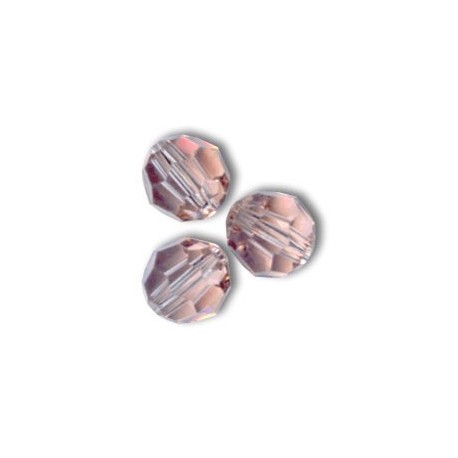 Tonda sfaccettata Swarovski 5000 6 mm Vintage Rose - 6 pz