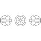 Tonda sfaccettata Swarovski 5000 6 mm Vintage Rose - 6 pz